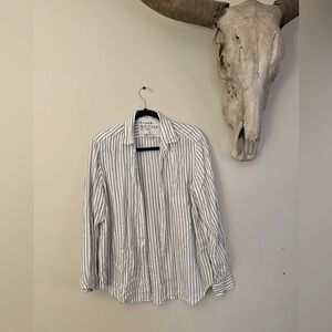 Frank & Eileen striped button up